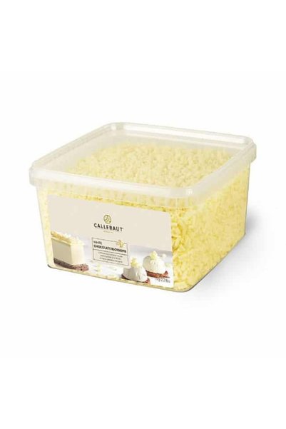 Callebaut Bucle din ciocolată albă-White Bloosom-1kg Mona Lisa