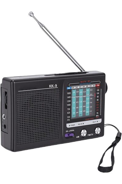Generic AM FM SW Shortwave Radio, Portable Multi Band Radio with Headphone Ja...