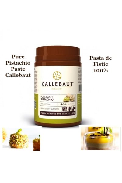 Callebaut Pasta de Fistic 100%-1 KG - Pure Pistachio Paste