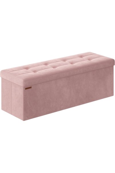 Generic Mazie Collection - Storage Ottoman Bench, Foldable Foot Rest, 15 x 43...