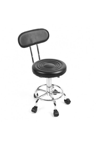 Cosmeticos Lounge chair with backrest - black
