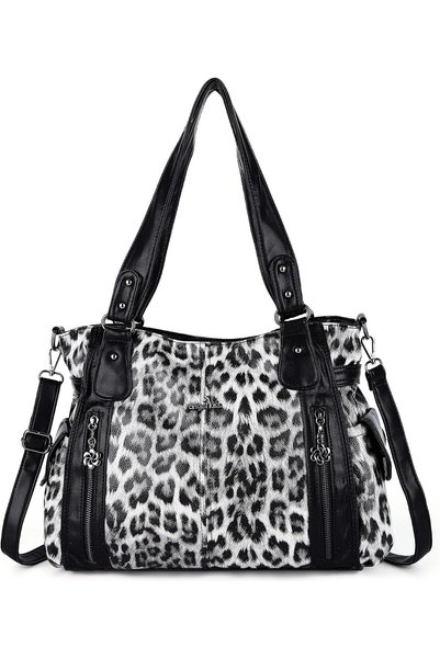 Generic Handbags for Women Hobo Purse Roomy Casual Shoulder Bags PU Tote Bag ...