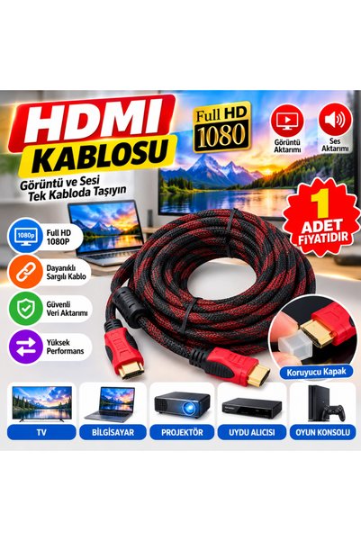 NW NessiWorld HDMI Cable Hdtv Computer Satellite Image Audio Full Hd Coiled I...