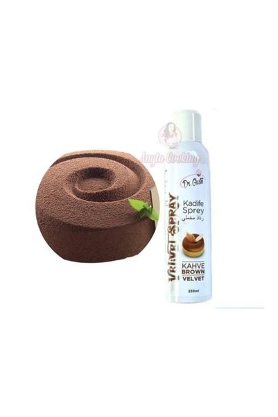 Dr. Gusto Σπρέι τροφίμων βελούδο – 250 ml – Καφέ