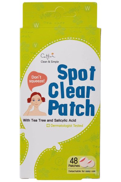 Cettua Spot Clear anti-acne facial patches, with salicylic acid, 48 pcs