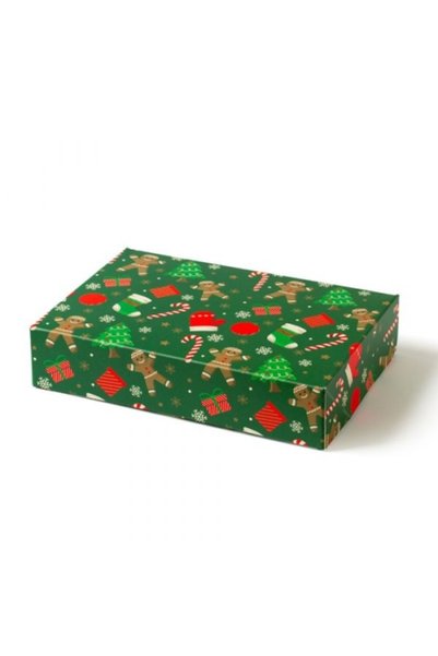 DECORA Christmas Cookie Box ¨3¨ - 23.5x16x5h cm