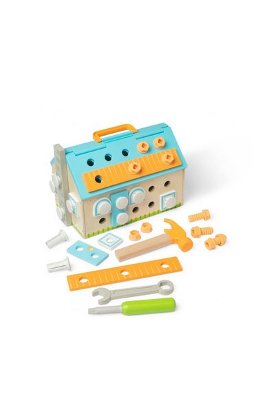 Melissa & Doug : Build A House Toolbox Playset (6076873)