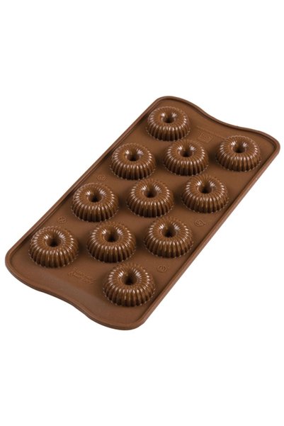 silikomart Formă silicon ciocolată - Choco Crown