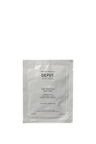 DEPOT Mască facială 800 Skin Specifics, cu acid hialuronic, calmantă și hidra...