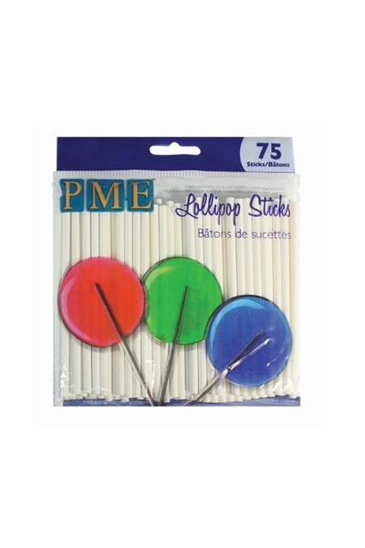 PME Lollipop Sticks Set 75 pcs - 9.5CM