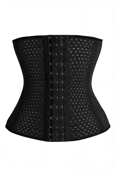 Wintoup Corset postpartum premium cu efect modelator pentru femei, negru, pen...