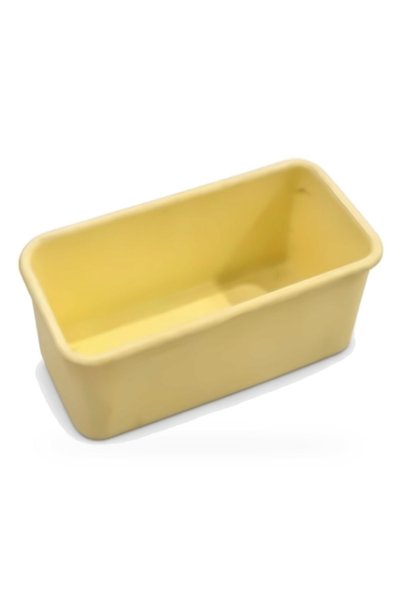 Generic Brand Bird Feeder Cup Rectangular - Cream, 10 cm