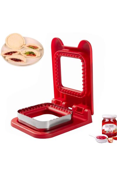 GENERAL CHICHAUS Sandwich Maker, Square Pocket Sandwiches Cutter, Uncrustable...