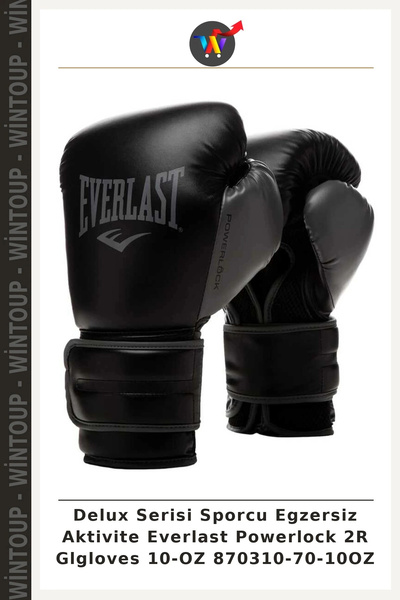 Wintoup سلسلة Delux للرياضيين والتمارين الرياضية: قفازات Everlast Powerlock 2...