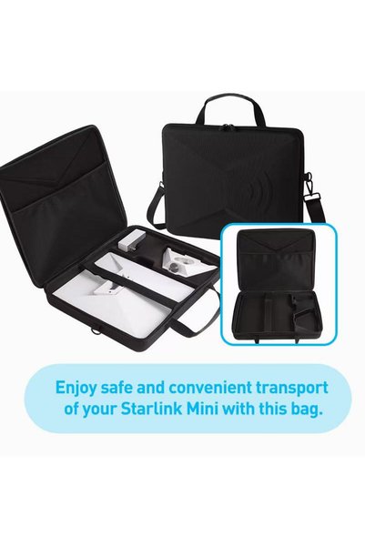 Choice XLBHB1 Starlink Mini Kit Hard Protective Carrying Case Waterproof Lugg...