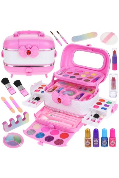Nobo Kids O CUTIE CU PRODUSE COSMETICE PENTRU COPII – SET DE MACHIAJ ȘI MANIC...