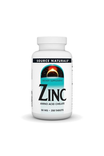 source naturals Zinc (50 mg, 250 Tablets)