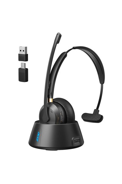 Choice قاعدة شحن فردية لسماعة رأس Acer المزودة بتقنية Bluetooth 5.3 و2.4G لمك...