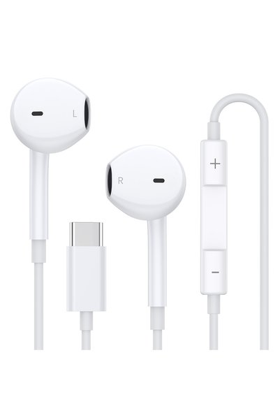 Choice سماعات أذن USB-C، سماعات رأس USB C لهواتف آيفون 17 و16 و15، سماعات سلك...