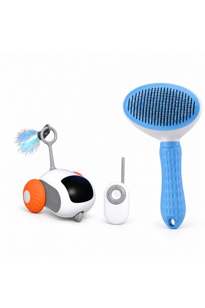 Busstier Rota Ritmi – Remote-Controlled Mini Car Cat Toy and Comb Set