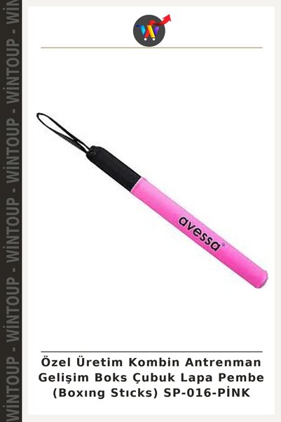 Wintoup Custom-Made Combination Training Development Boxing Sticks, Pink (Box...