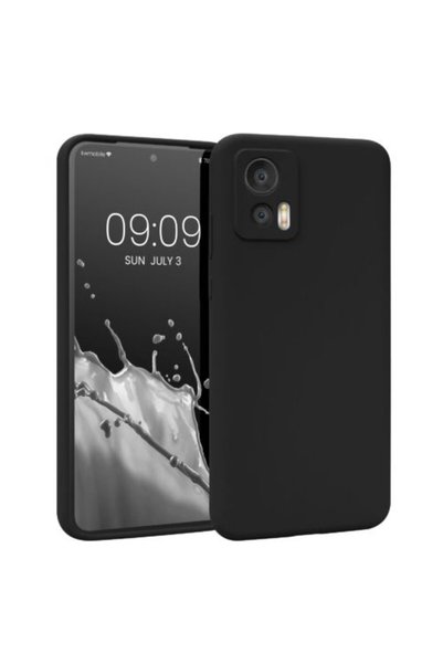 KWmobile Case for Motorola Edge 30 Neo, Silicone, Black, 60082.01