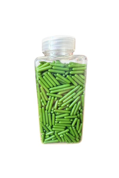 Dr. Gusto Sprinkles Rods - Διακοσμητικά ζαχαρωτά ραβδάκια - 250 γρ. - Πράσινο