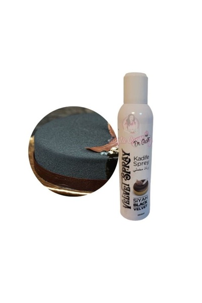 Dr. Gusto Σπρέι τροφίμων βελούδο – 250 ml – Μαύρο
