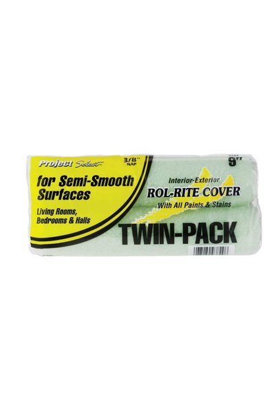 Linzerie Linzer Knit Fabric Paint Roller Covers, 9-Inch, 2-Pack, Value Spare ...