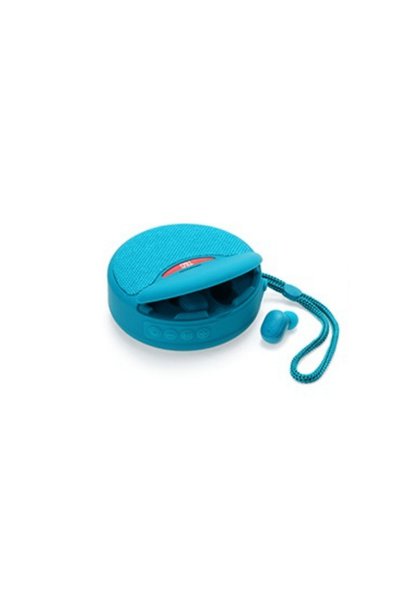 TG Ασύρματο ηχείο Bluetooth με ακουστικά - TG-808 - 883808 - Light Blue