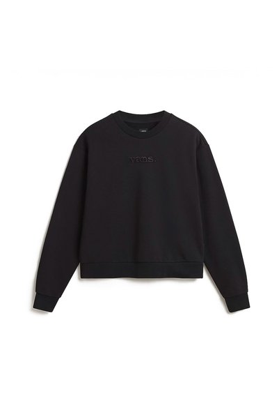 Vans W ESSENTIAL FT RLX CREW VN000JF5BLK-BLK Μαύρο