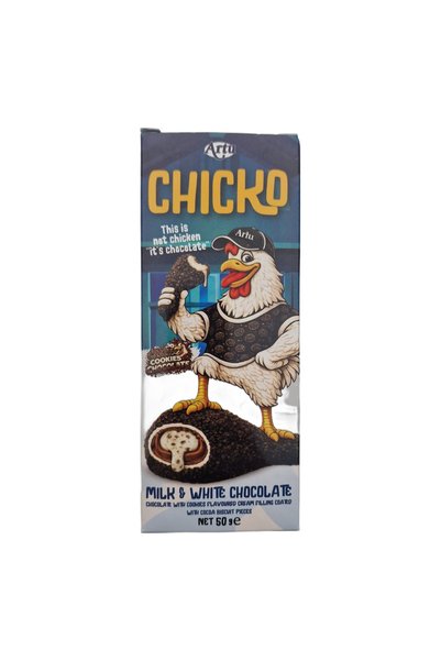Artu Ciocolata cu crema Chicko Cookies, 2 x 50g