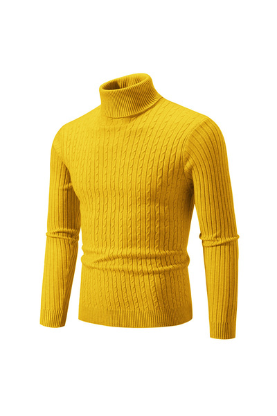 hanzhi Men Knitwear Mo on Hyun Slim Fit Long Sleeve