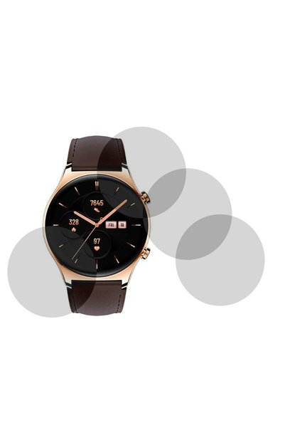 FONIX Σετ 4 προστατευτικών οθόνης συμβατών με το Honor Watch GS 3, ματ Invisi...