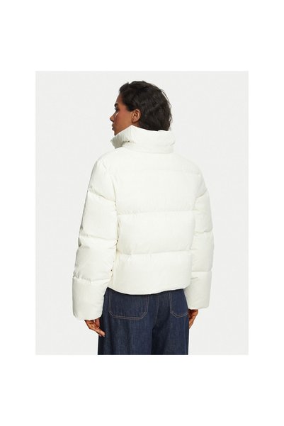 Lacoste Jachetă de damă cu puf BF8434, crem
