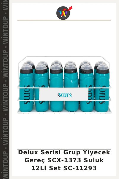 Wintoup Deluxe Series Group School Water Bottle Set SCX-1373, 12-Piece Water ...