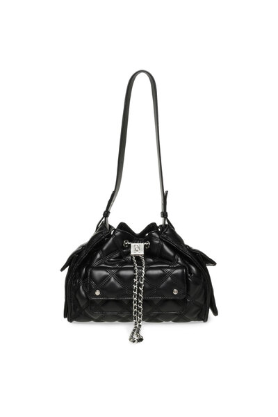 Steve Madden μαύρη τσάντα ώμου BMIKEY