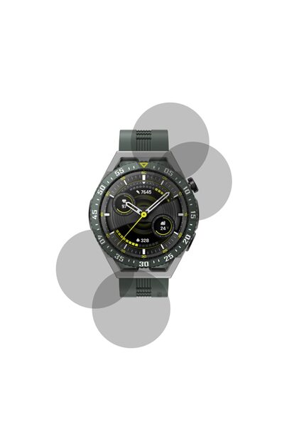 FONIX Σετ 4 προστατευτικών οθόνης συμβατών με το Huawei Watch GT Runner, ματ ...