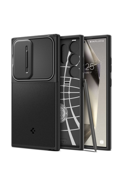 Spigen Калъф за телефон, Spigen, Samsung Galaxy S24 Ultra, черен