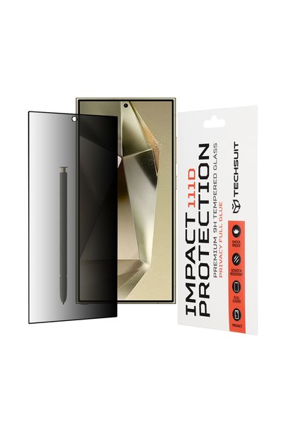 Techsuit Защитно фолио за телефон, Techsuit, Samsung Galaxy S24 Ultra, черно