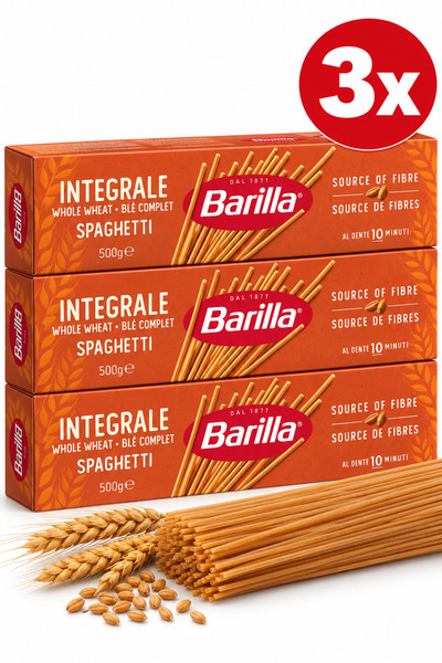 Barilla 3x 500 g whole spaghetti Nr. 5