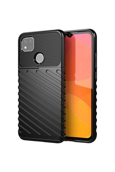 FONIX Husă de protecție, compatibilă cu Xiaomi Redmi 9C, Thunder, margini rid...