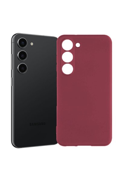 FONIX Protective case, velvet interior, compatible with Samsung Galaxy S23, B...