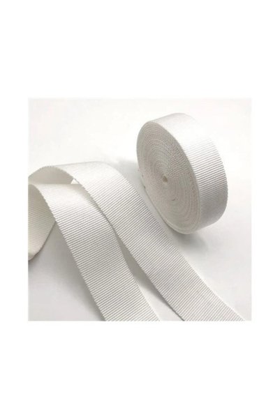 Atmosphere Fashion White ripstop tape, 20 mm, 10 linear meters