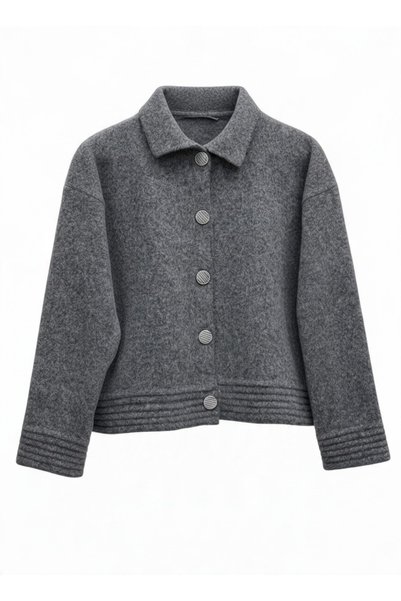 manana fashion Soft Knit Cardigan with Button Detail