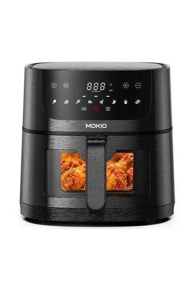 GENERAL 8-in-1 Digital Air Fryer with Viewing Window & Built-in Light, 4.2L C...