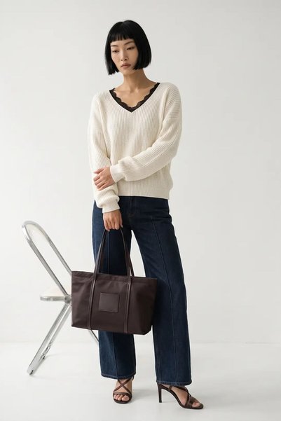 Hiccup MY FASHION Regular-Fit Knit Sweater
