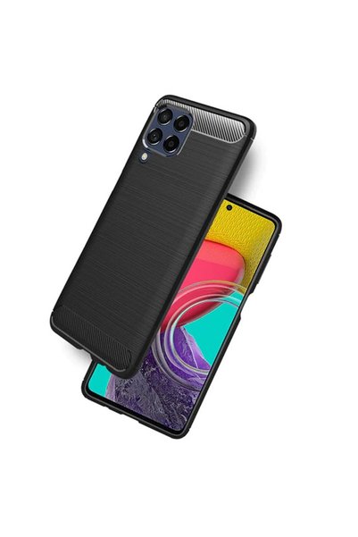 FONIX Supreme Carbon Case compatible with Samsung Galaxy M42 5G, Precise Prot...