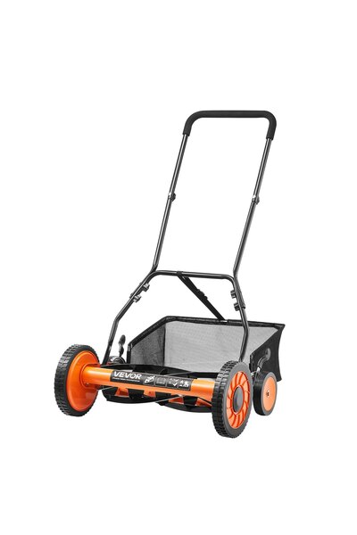 VEVOR Mașină de tuns iarba cu tambur, Dimensiuni produs: (L x l x H) 30 x 61,...