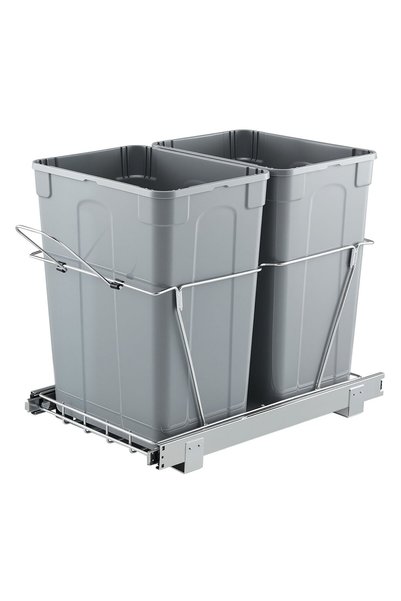 VEVOR Pull out trash can, Load capacity: 25 kg, Model number: CH-LS35L02, Pro...